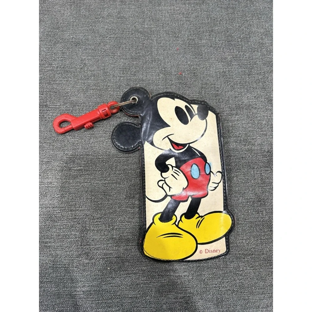 Vintage Disney Mickey Mouse Glasses Case by‎ Marchon with Belt Hook